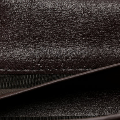 Gucci Guccissima Abbey Continental Wallet Chocolate 7 of 9