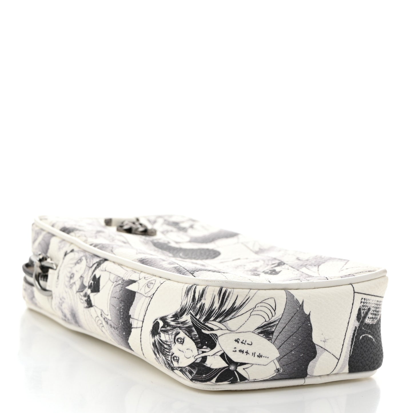 X SAILOR MOON Coated Canvas Printed Varenne Phone Case Black White Ultra Black