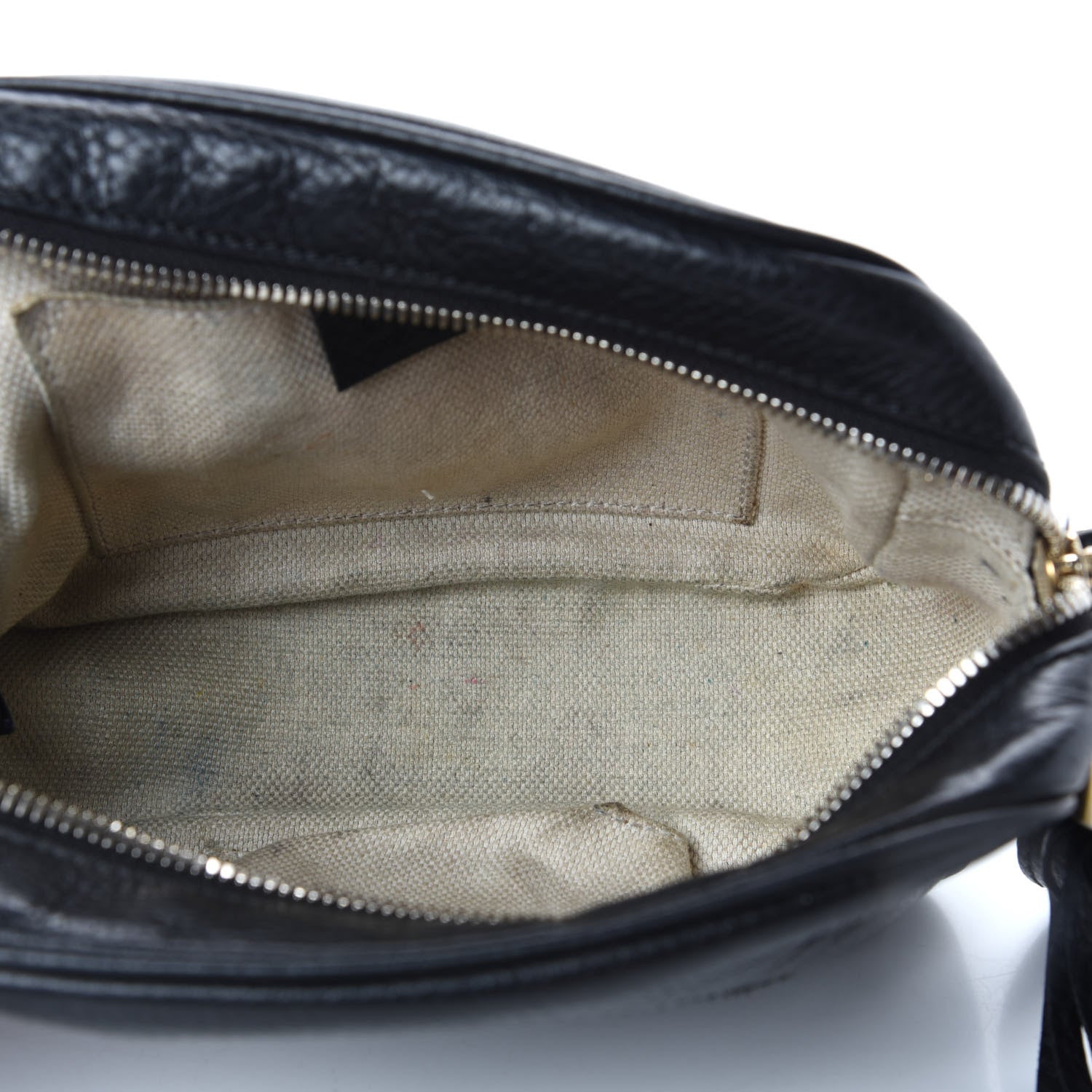 Gucci Pebbled Calfskin Small Soho Disco Bag Black 5 of 10