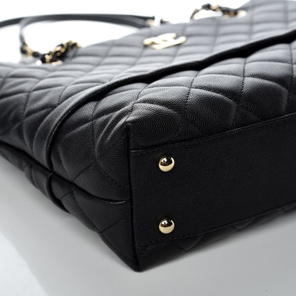 Chanel Caviar Quilted Rolled Up Tote Black 5 of 10