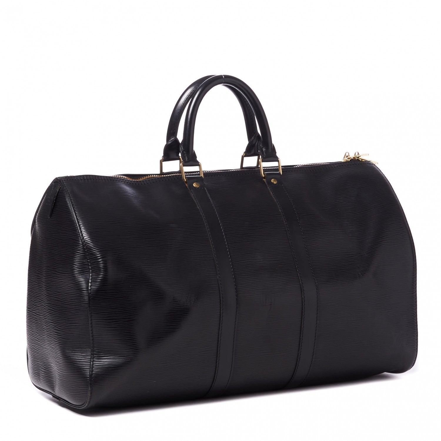 Louis Vuitton Epi Keepall 45 Black 2 of 11