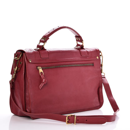 Proenza Schouler Lambskin Medium PS1 Satchel Chianti 3 of 7