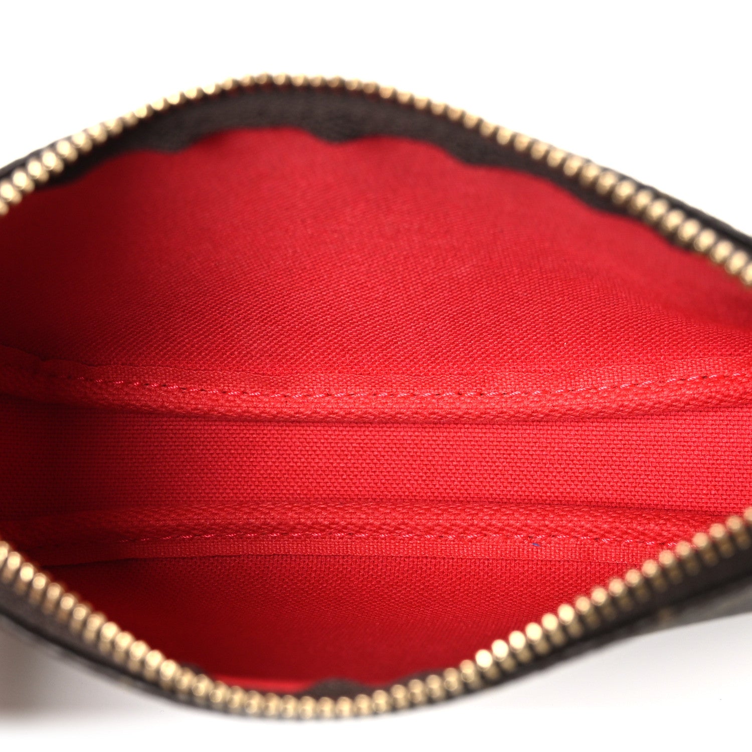 Louis Vuitton Monogram 2022 Christmas Animation Mini Pochette Accessories Red 5 of 7
