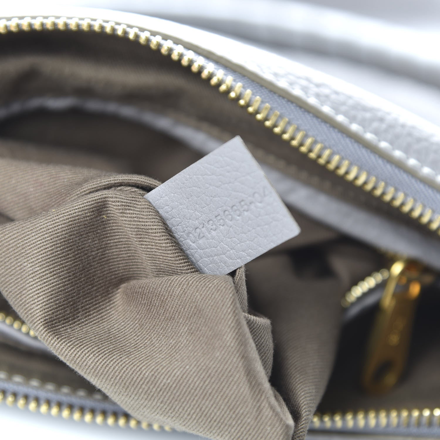 Chloe Calfskin Large Marcie Satchel Cashmere Grey 9 of 13