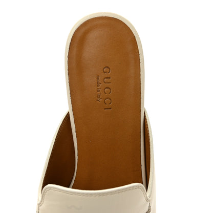 Gucci Malaga Kid Womens Princetown Slippers 37.5 Mystic White 7 of 10
