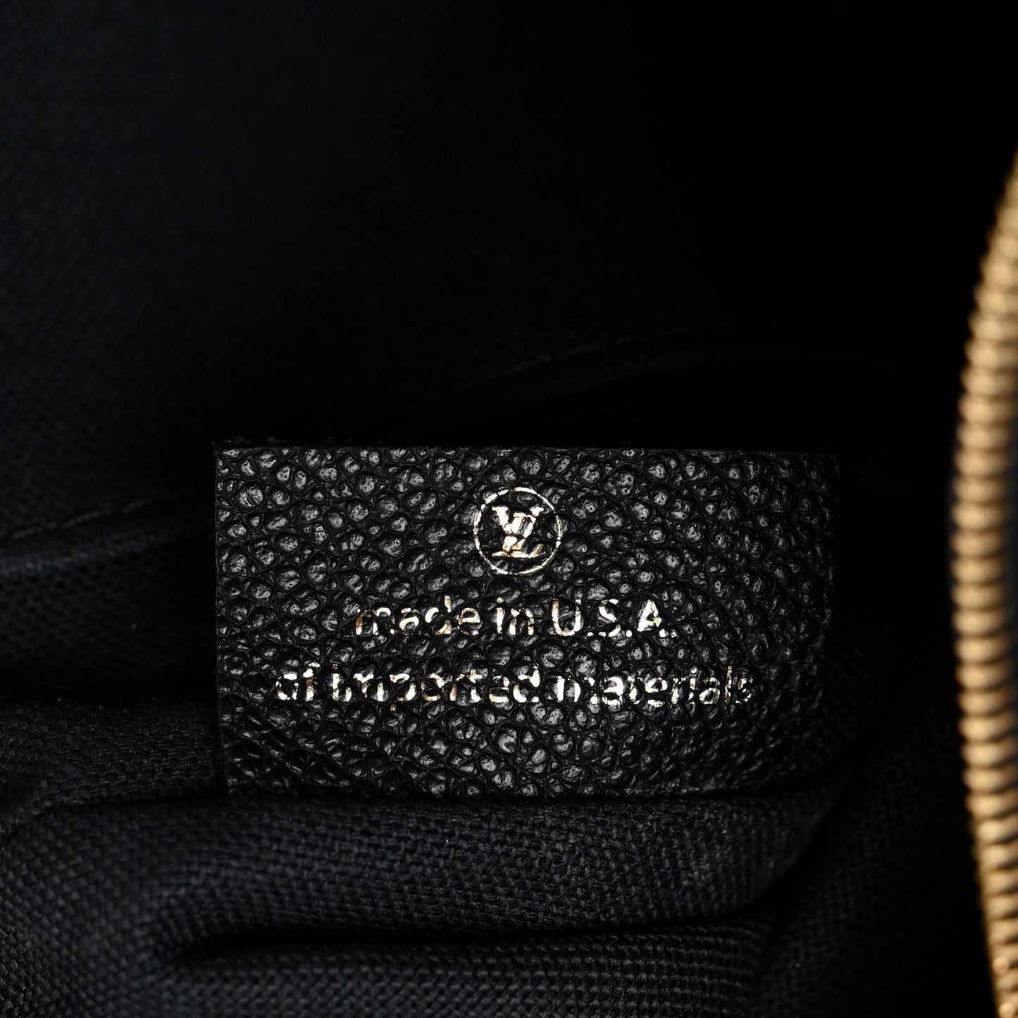 Monogram Pallas Clutch Black
