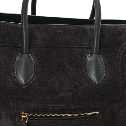 Celine Suede Large Phantom Luggage Anthracite 7 of 10