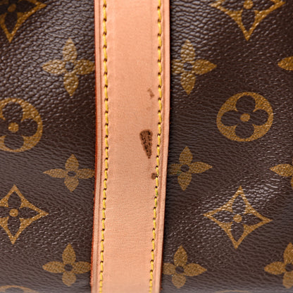 Louis Vuitton Monogram Keepall Bandouliere 55 15 of 20