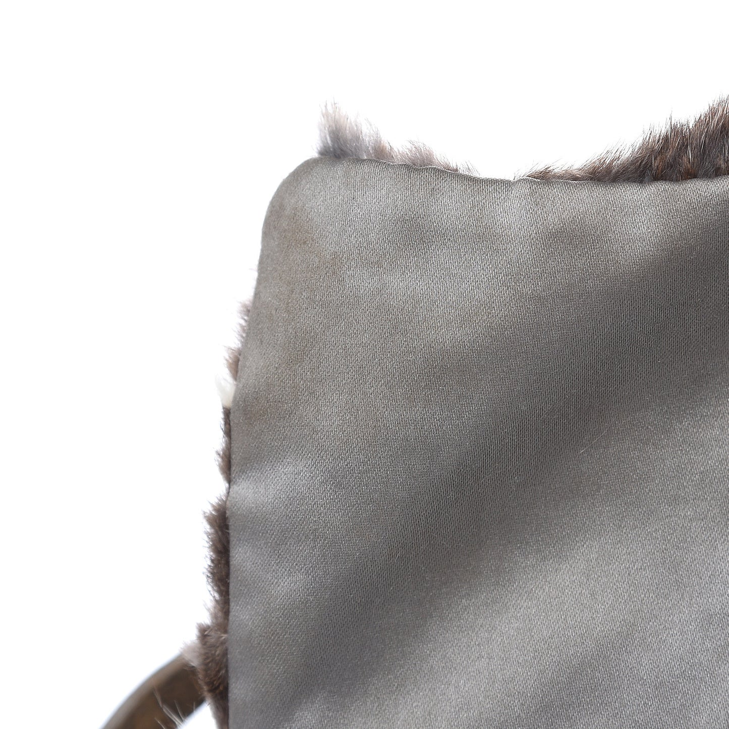Rabbit Fur Mama Baguette Bag
