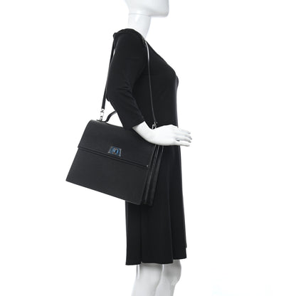 Louis Vuitton Epi Sevigne GM Black 2 of 11