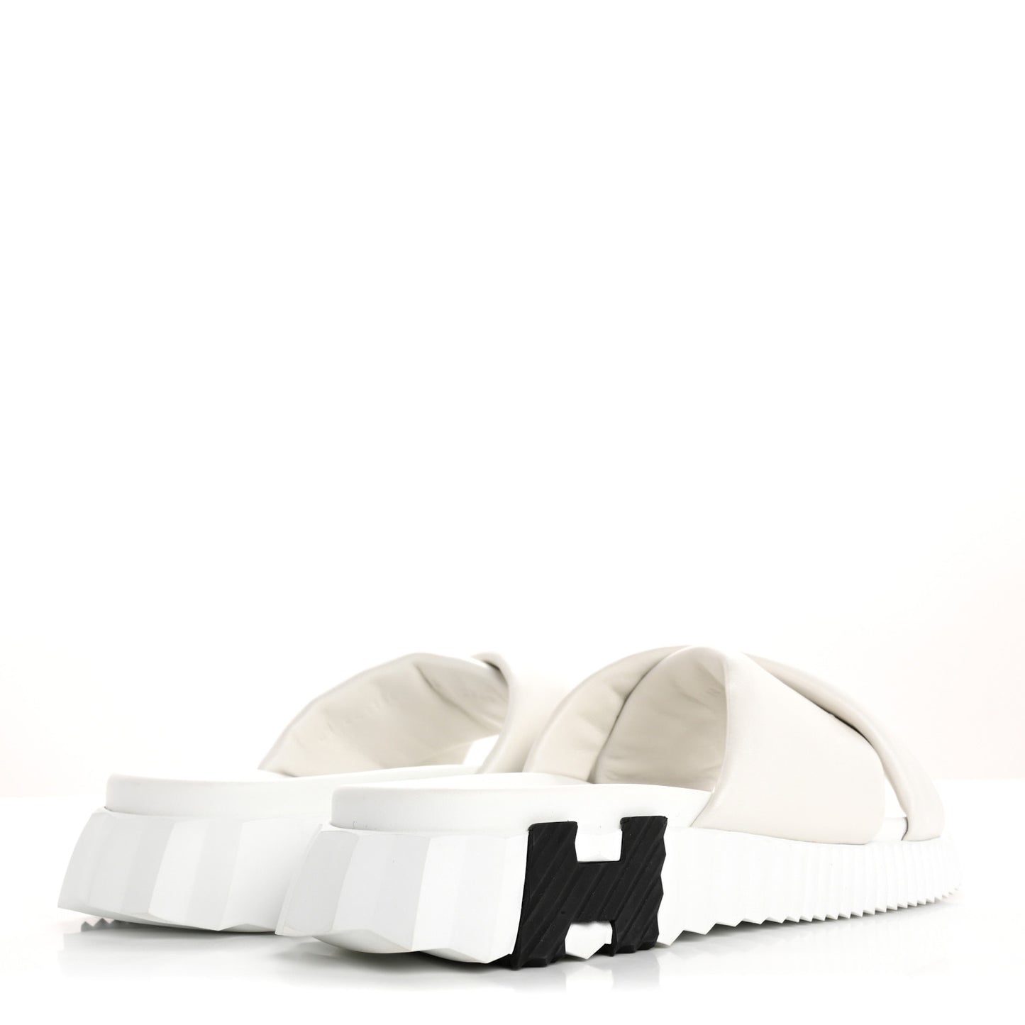 Nappa Womens Infra Sandals 38 White