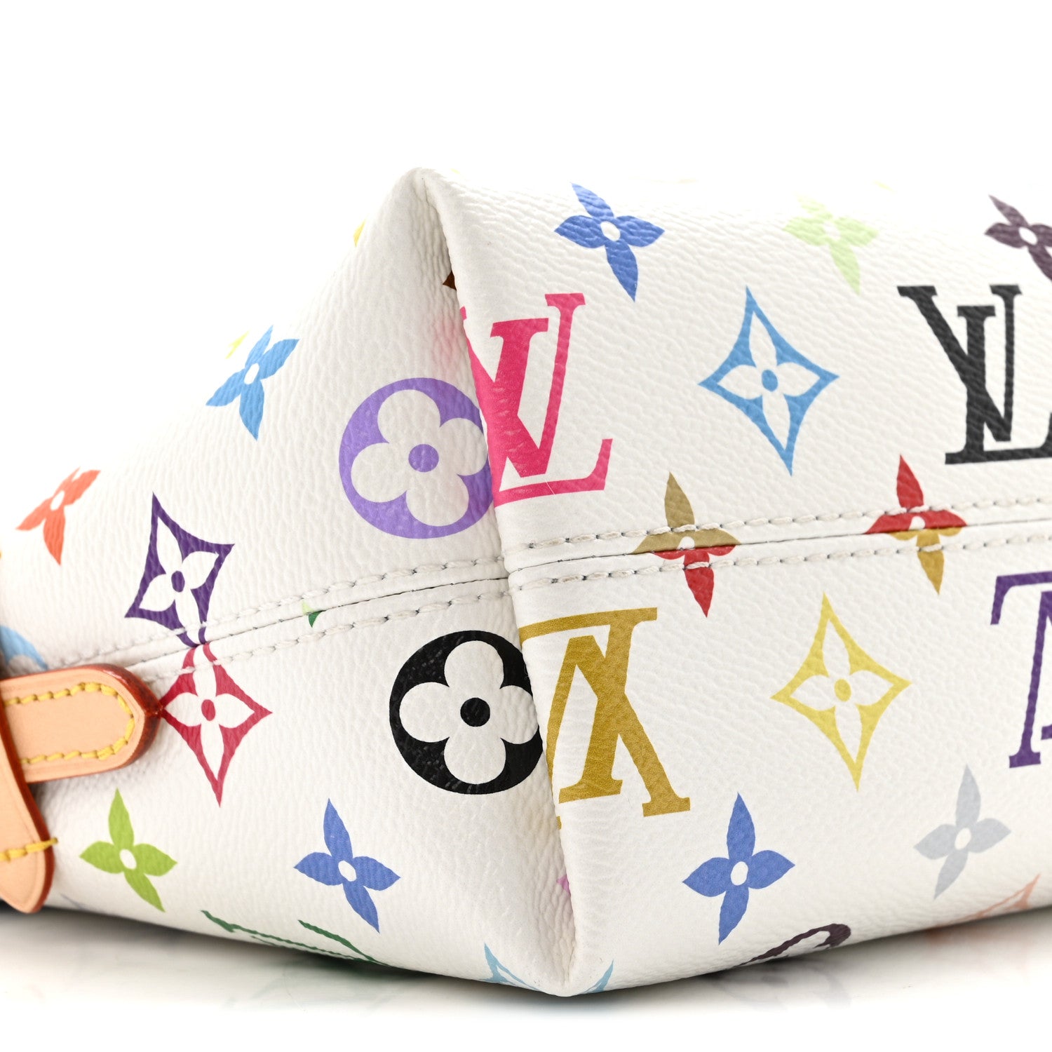 Louis Vuitton LV X TM Monogram Multicolor CarryAll East West White 8 of 10