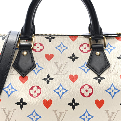 Louis Vuitton Game On Speedy Bandouliere 25 White 7 of 9