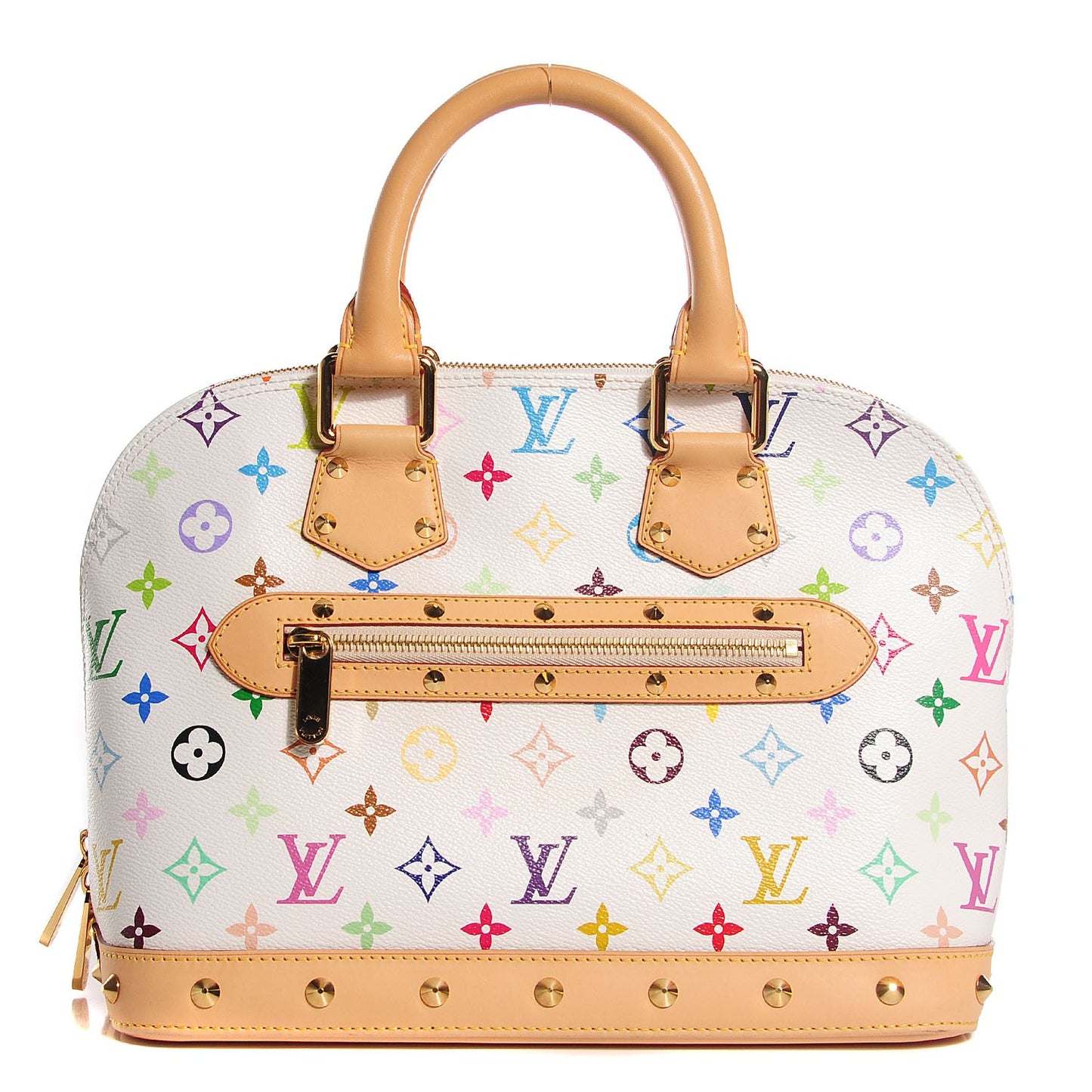 Monogram Multicolor Alma White