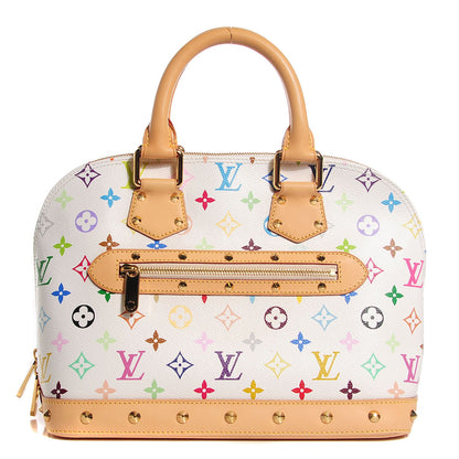 Louis Vuitton Monogram Multicolor Alma White 1 of 7