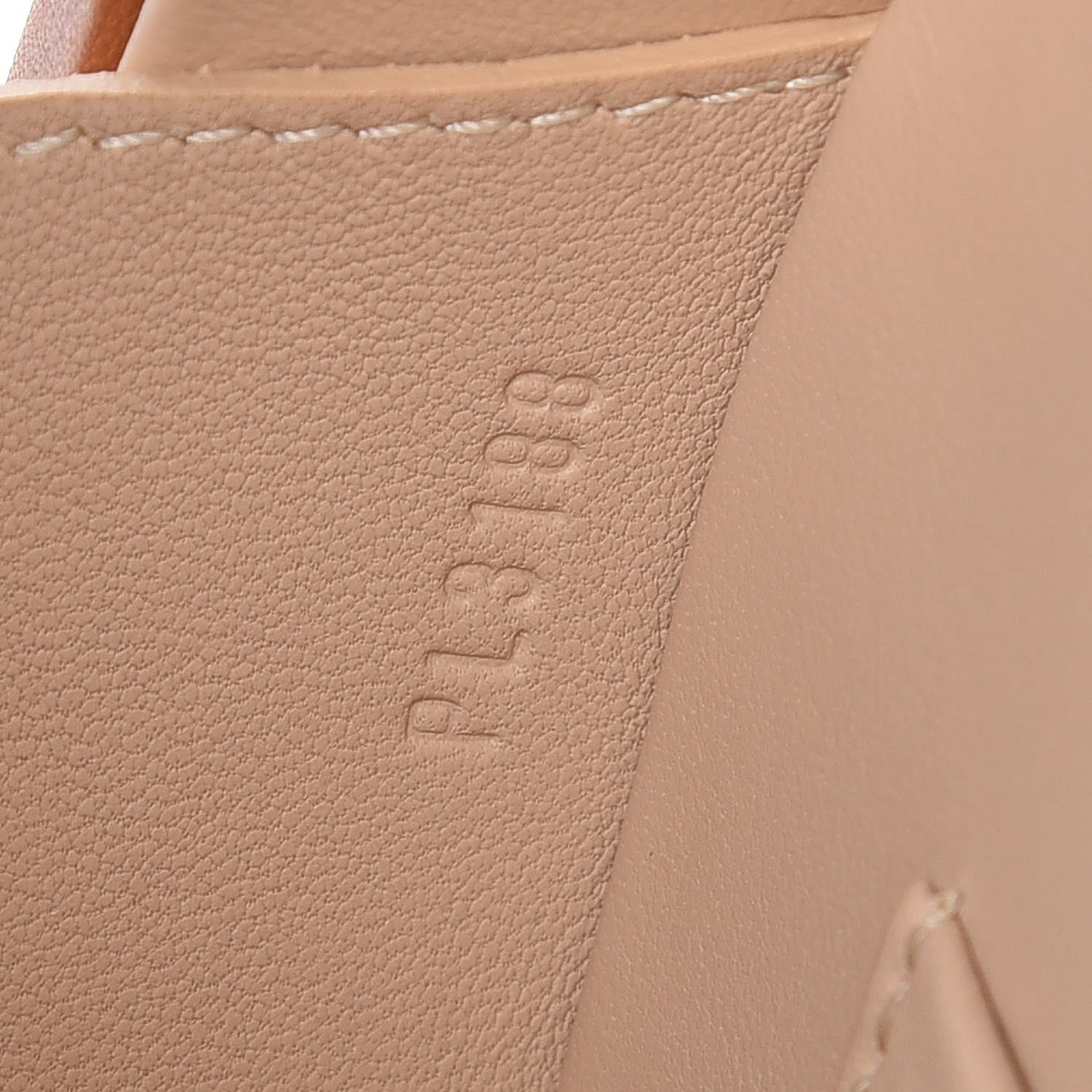 Louis Vuitton Calfskin Catogram Petite Boite Chapeau Tan 6 of 8