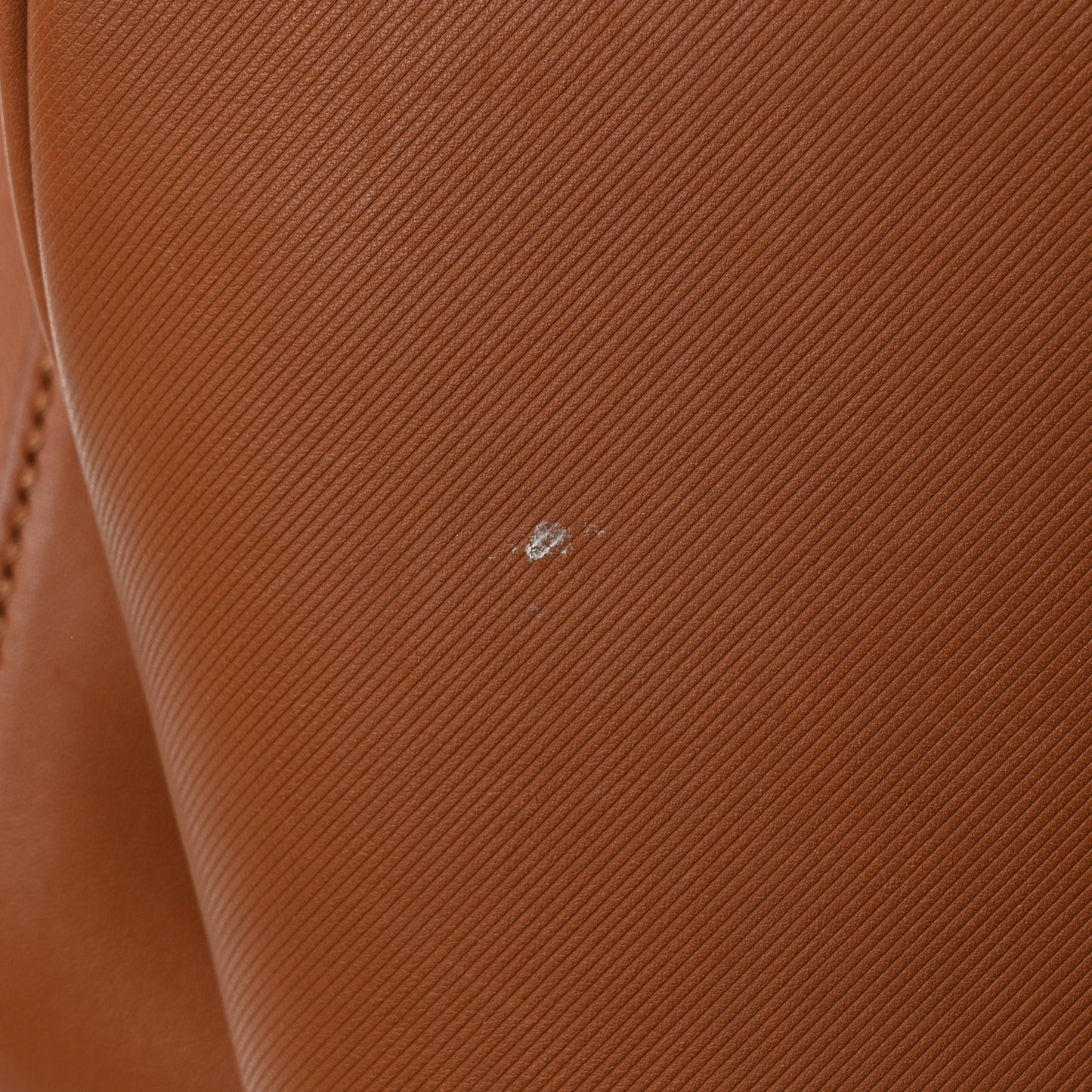Trench Calfskin DK88 Top Handle Bag Bright Toffee
