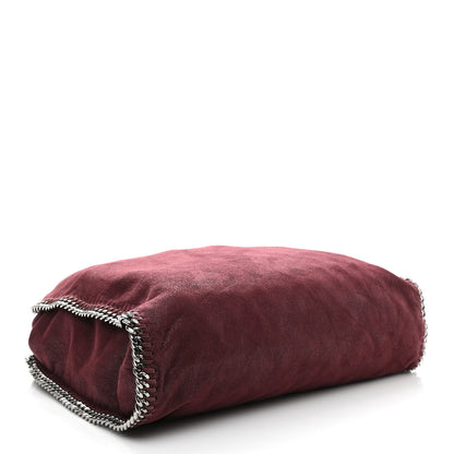 Stella McCartney Shaggy Deer Falabella Fold Over Tote Plum 4 of 10