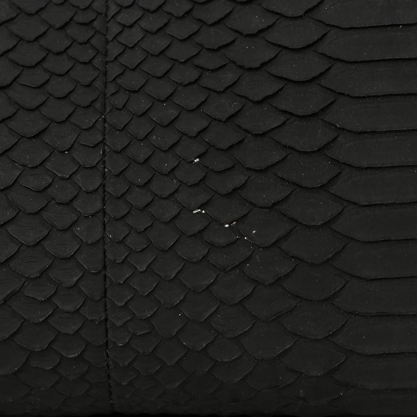 Snakeskin Patent Mini Antigona Black
