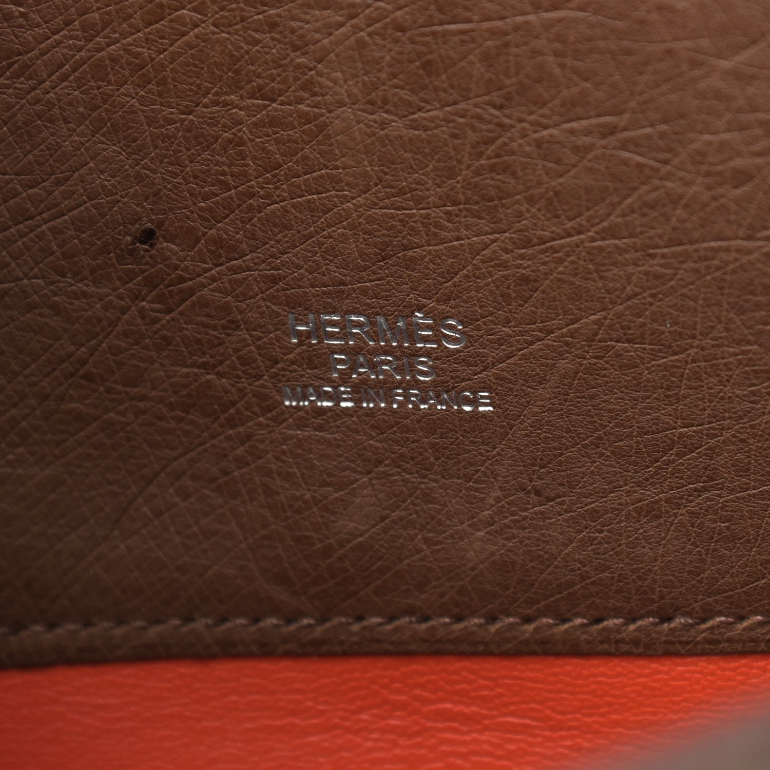 Hermes Ostrich Toile So Kelly 26 Etrusque 5 of 9