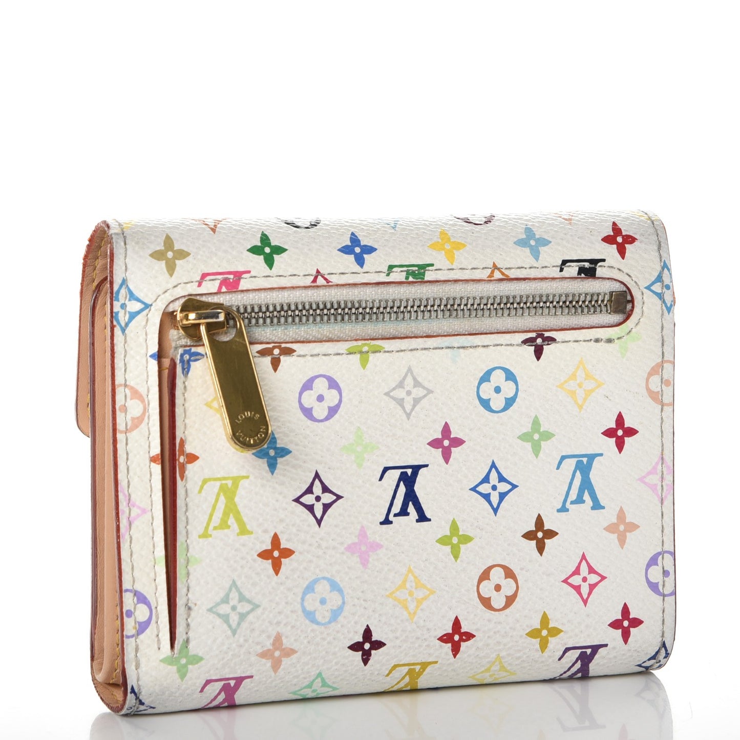 Monogram Multicolor Koala Wallet White