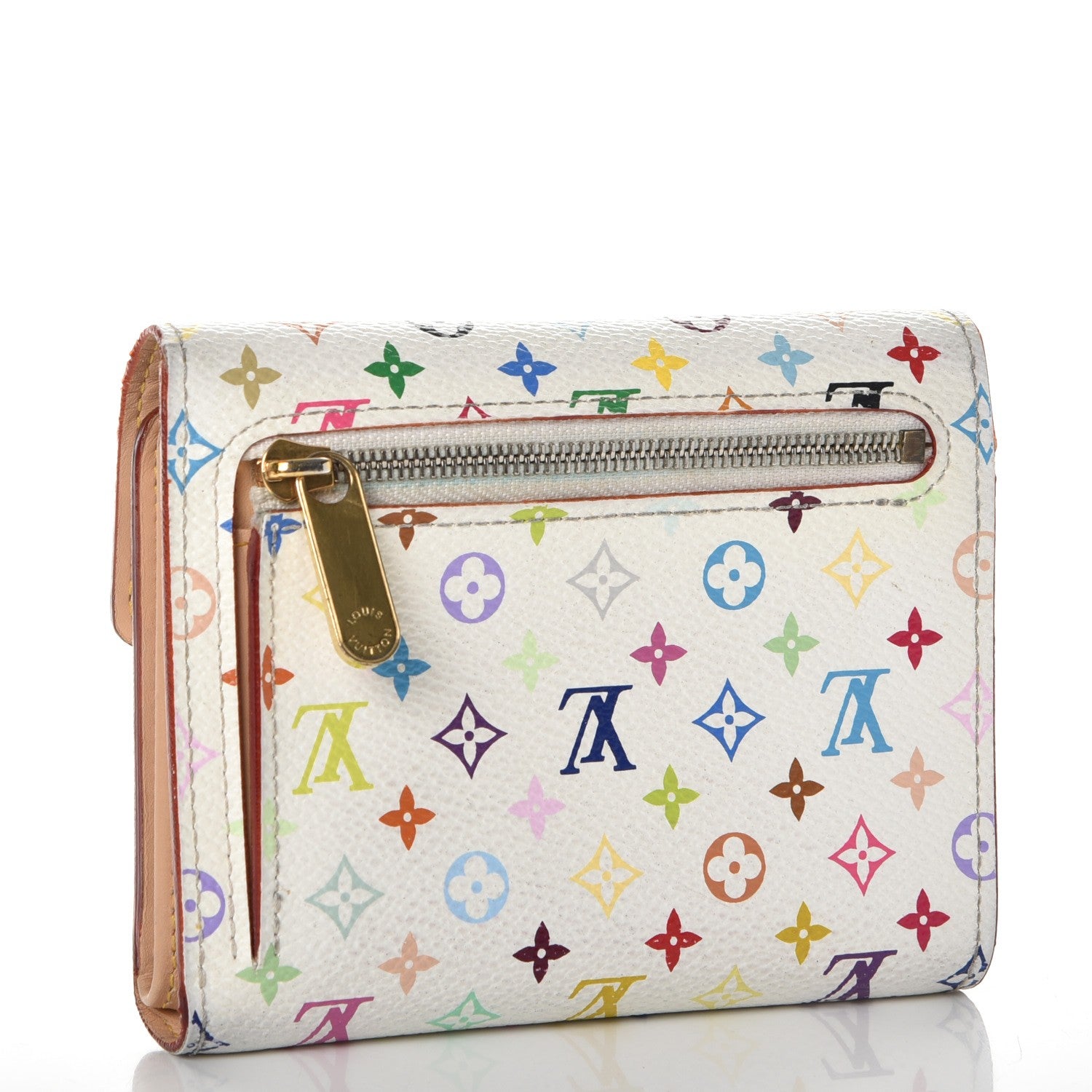 Louis Vuitton Monogram Multicolor Koala Wallet White 3 of 13