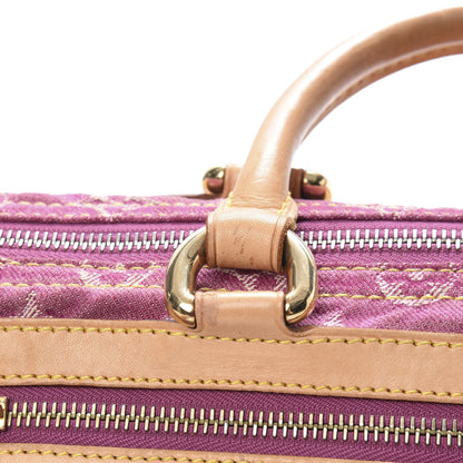 Louis Vuitton Monogram Denim Neo Speedy Fuchsia 21 of 21