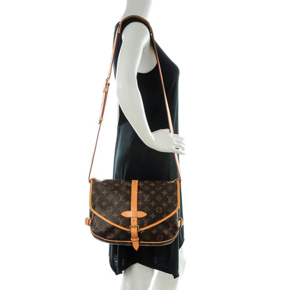 Louis Vuitton Monogram Saumur MM 2 of 7