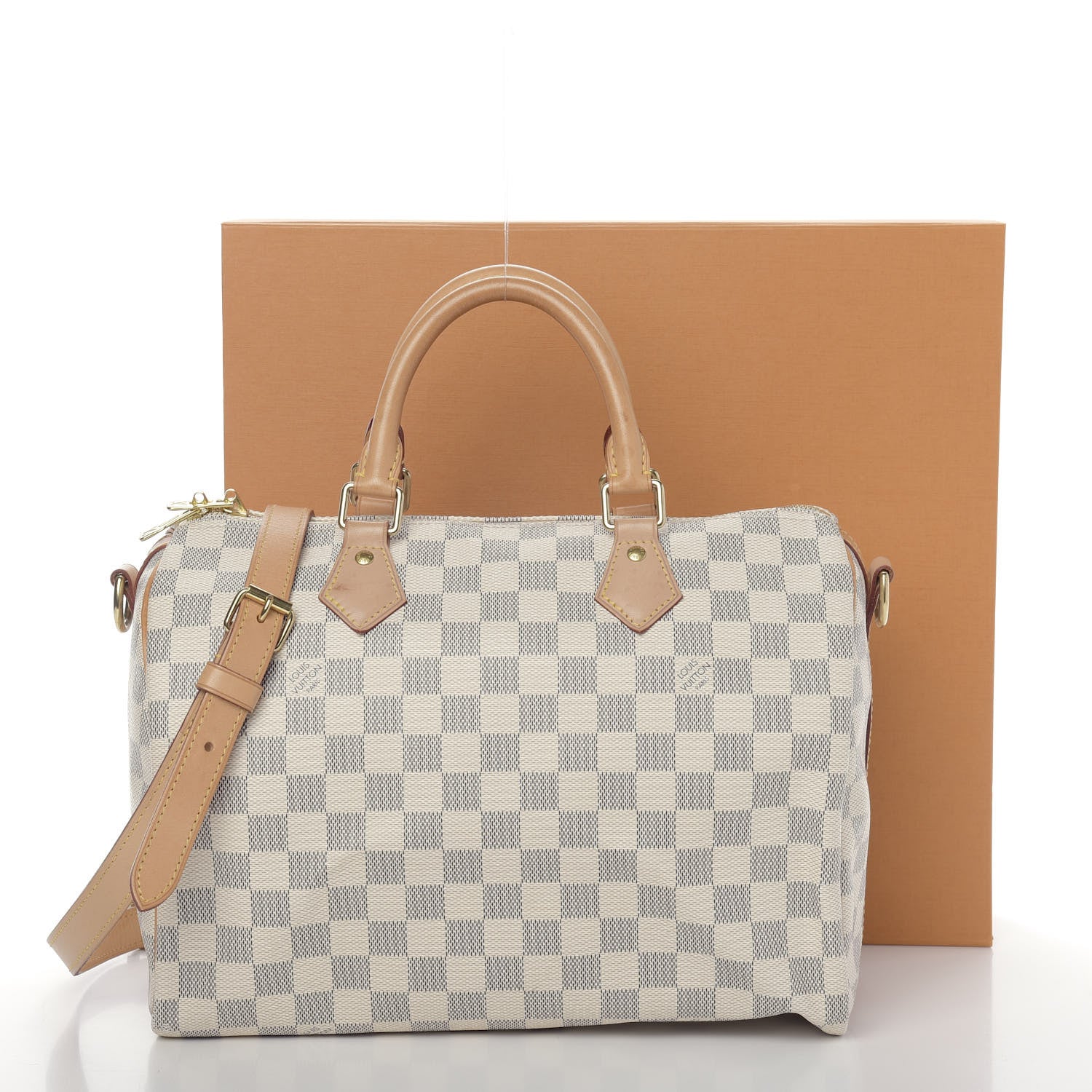 Louis Vuitton Damier Azur Speedy Bandouliere 30 13 of 13