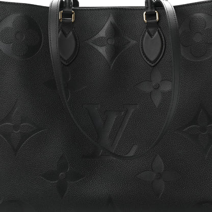 Louis Vuitton Empreinte Monogram Giant Onthego GM Black 6 of 8