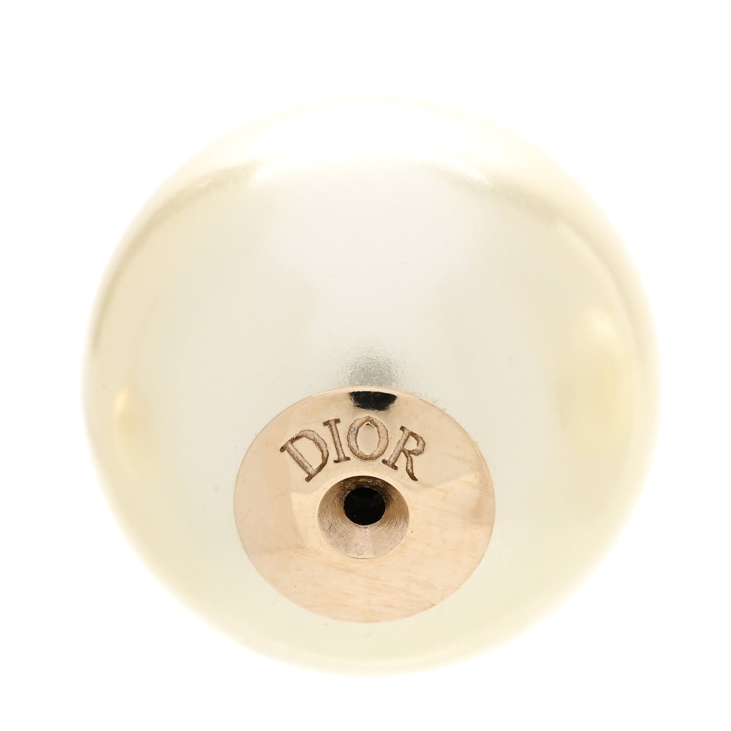 Pearl Mise En Dior Tribal Earrings Gold