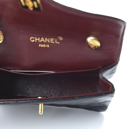 Chanel Lambskin Quilted Flap Bag Black 5 of 13