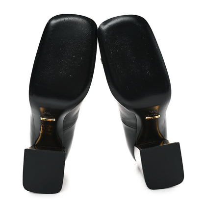 Gucci Malaga Kid Horsebit 75mm Pumps 39.5 Black 6 of 9