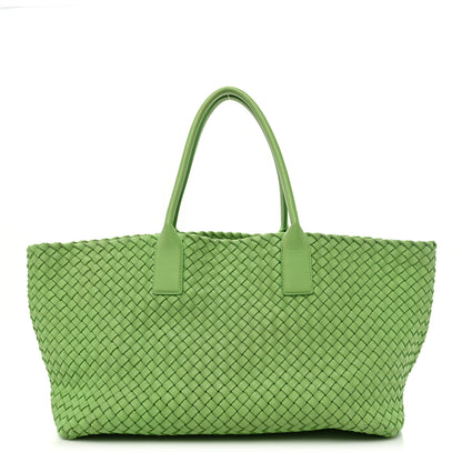 Bottega Veneta Nappa Intrecciato Tote Bag Green 1 of 15