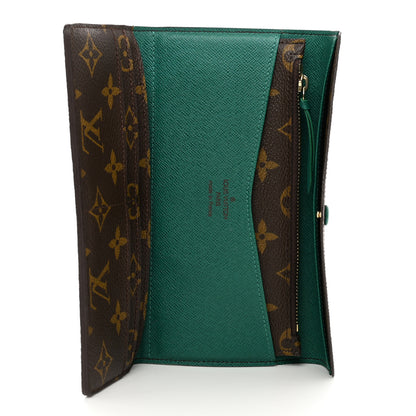 Louis Vuitton Monogram Emilie Wallet Vert 5 of 8