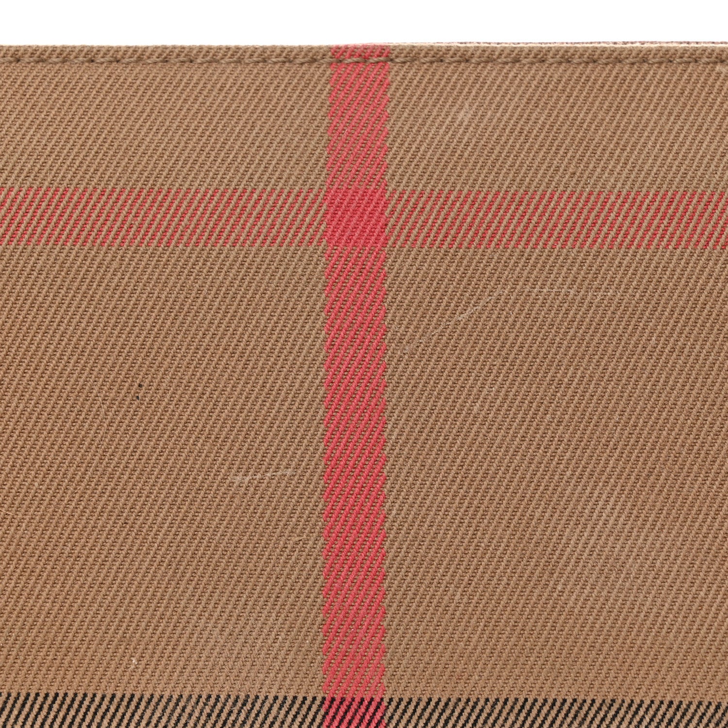 Burberry Calfskin House Check Elmore Zip Around Wallet Tan 11 of 11