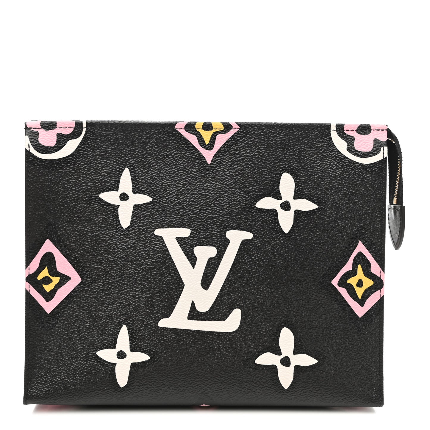 Monogram Giant Wild At Heart Toiletry Pouch 26 Black
