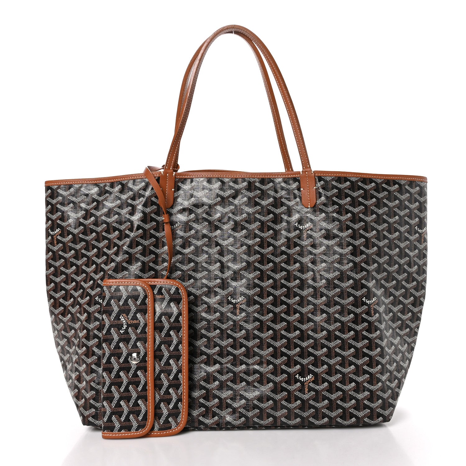 Goyard Goyardine Saint Louis GM Black Gold 3 of 12
