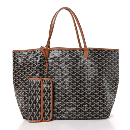 Goyard Goyardine Saint Louis GM Black Gold 3 of 12