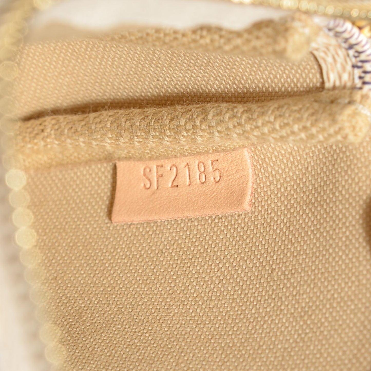 Damier Azur 2015 Christmas Animation Mini Pochette Accessories