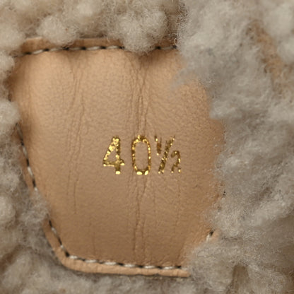 Christian Louboutin Suede Shearling Fun Vierissima Flat Sneakers 40.5 Atlas 8 of 8
