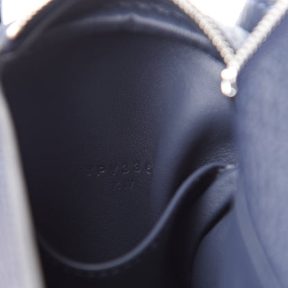 Hermes Taurillon Clemence Mini Lindy 20 Bleu Nuit 6 of 10