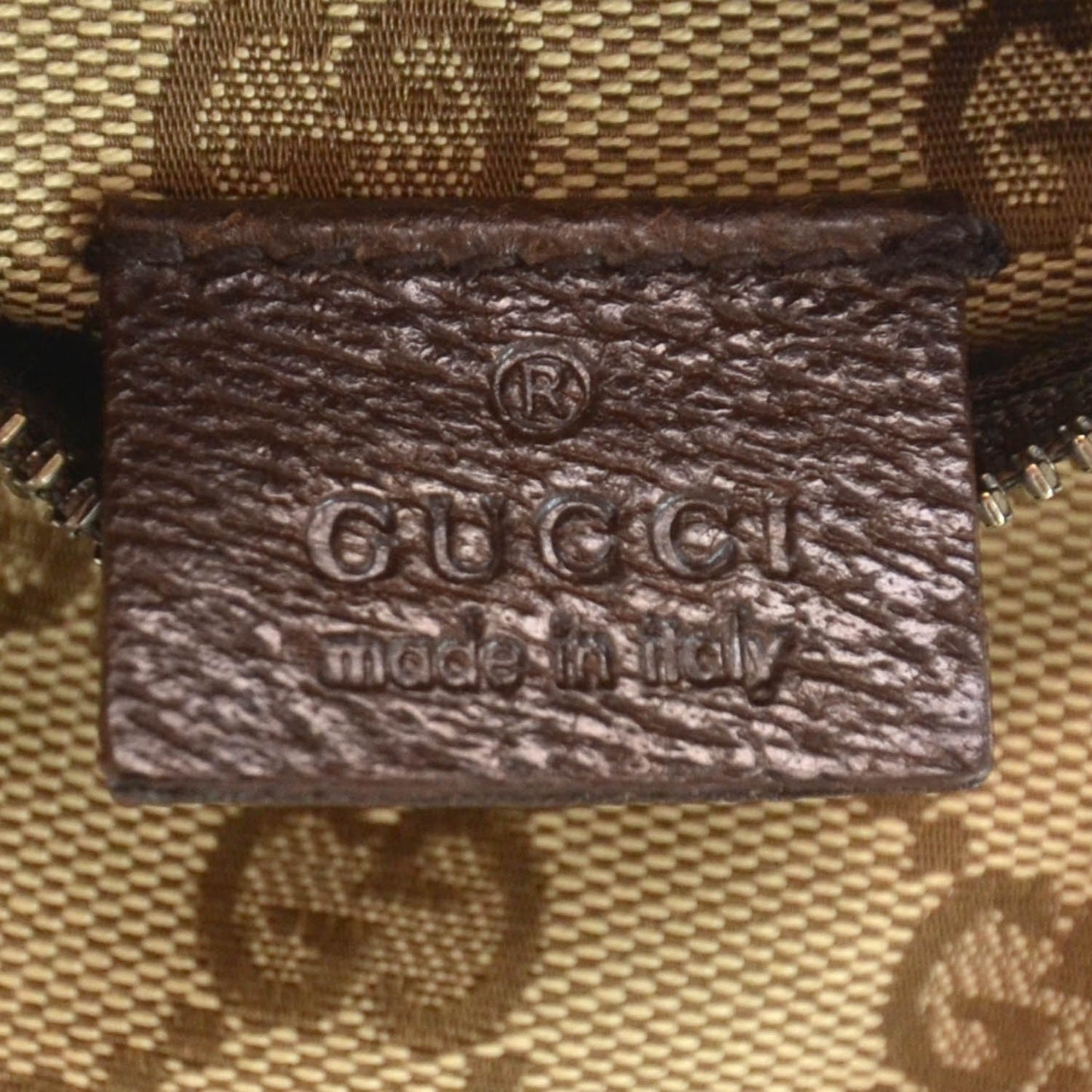 GG Monogram Web Double Pocket Belt Bag Ebony