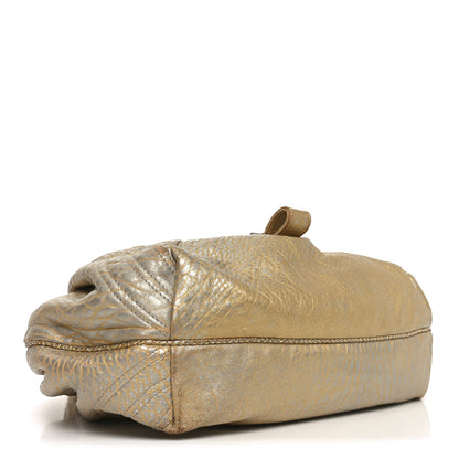 Fendi Nappa Nuvolata Bimetal Spy Oro Argento 5 of 22