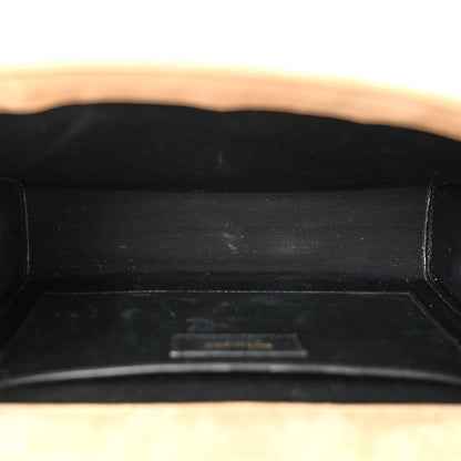 Saint Laurent Suede Mixed Matelasse Triquilt Medium Monogram Envelope Satchel Sea Salt 5 of 12