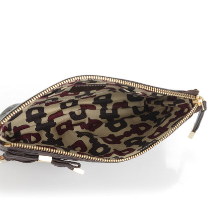 Gucci Guccissima Princy Wristlet Dark Brown 5 of 7