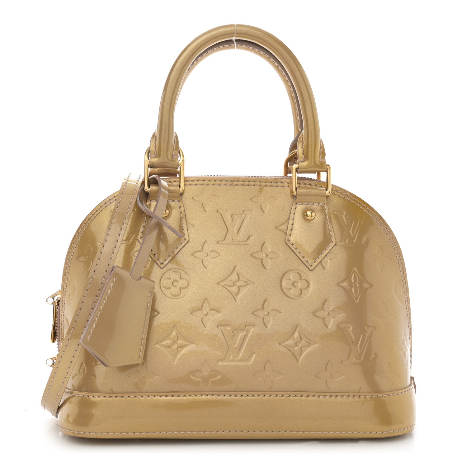 Louis Vuitton Vernis Alma BB Beige Poudre 1 of 9