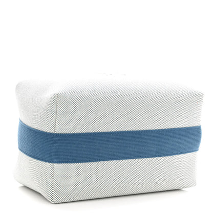 Hermes Canvas Large Bride-A-Brac Cabriole Case Bleu Nattier 4 of 10