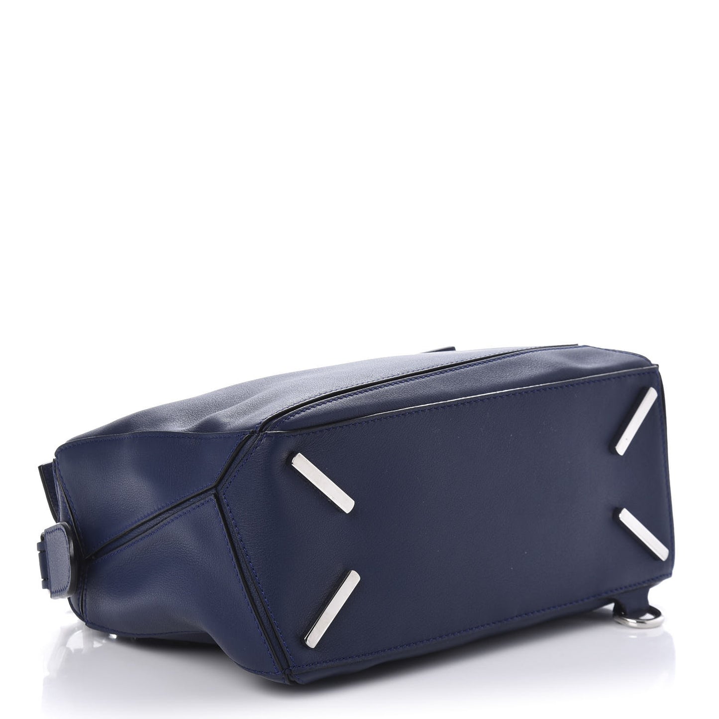 Calfskin Small Puzzle Bag Marine