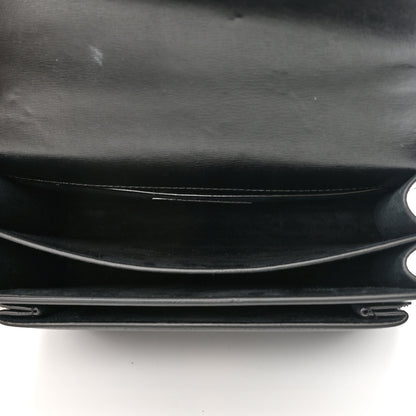 Saint Laurent Calfskin Medium Monogram Sunset Black 7 of 17